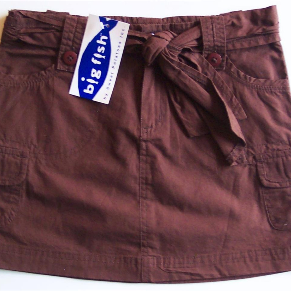 SWEET POTATOES DOTTIE CARGO SKIRT *NWT* Kid Sizes Beautiful